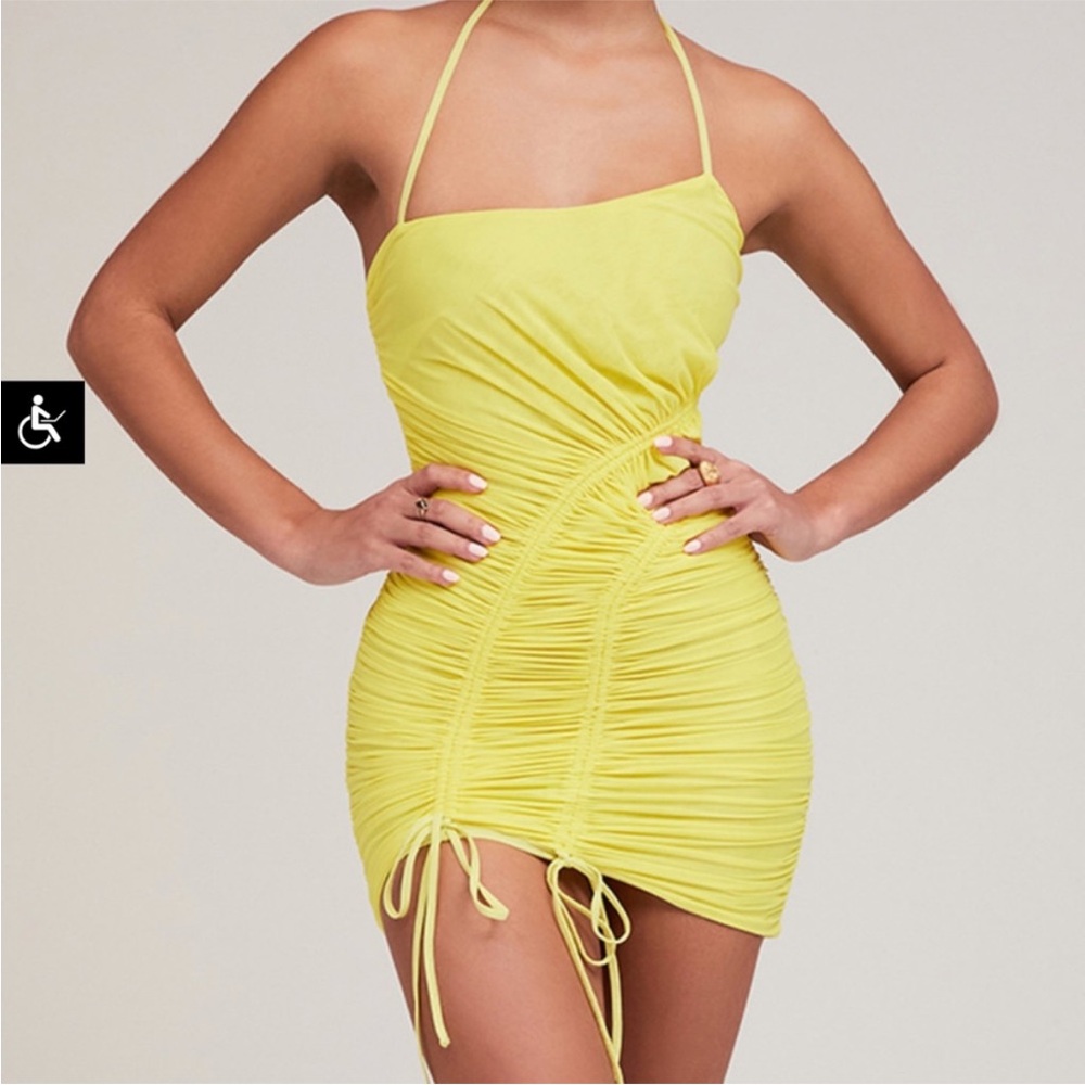 Mistress Rocks Vibrant Yellow Dress